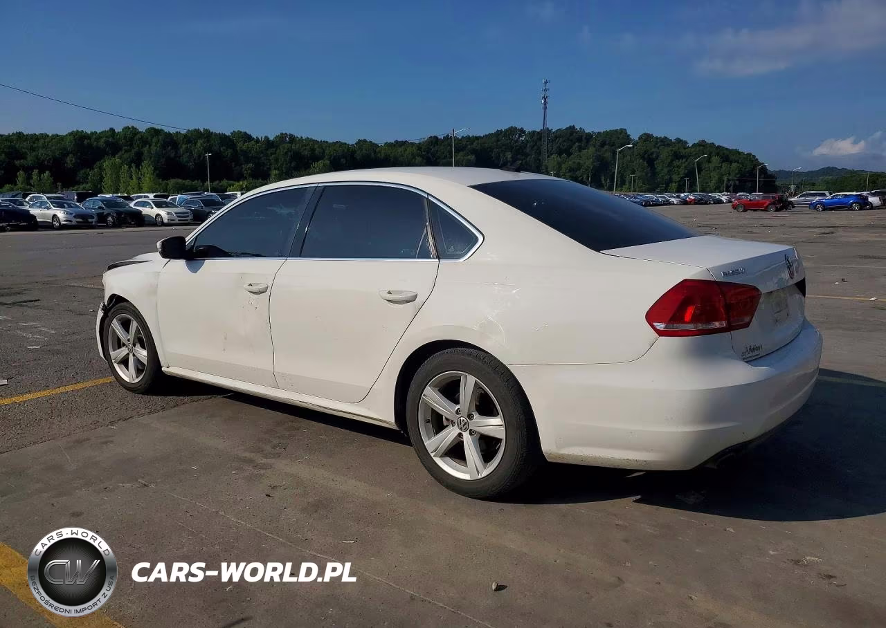 2015 Volkswagen Passat Se VIN:1VWBT7A36FC039388 - 2