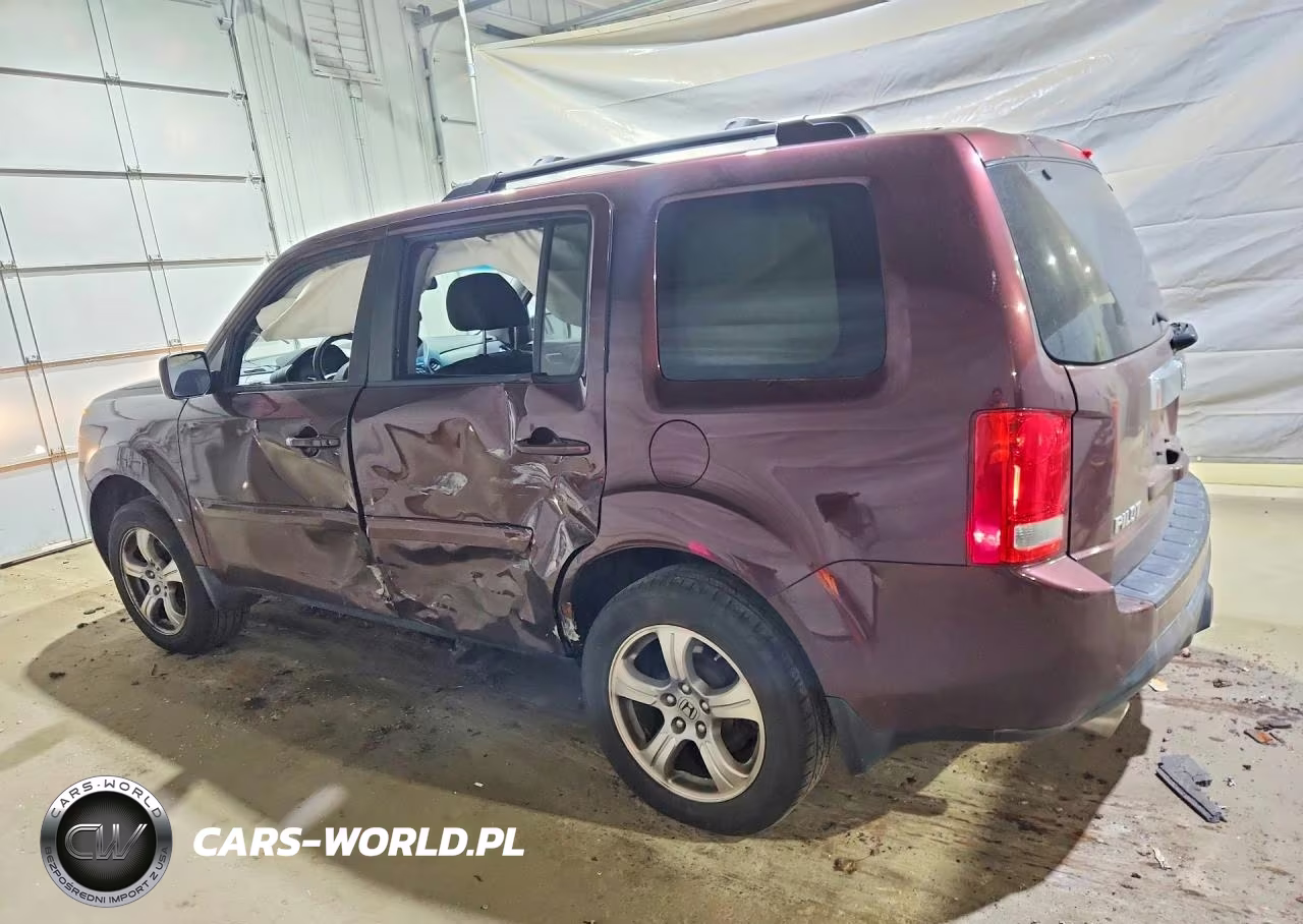 2014 Honda Pilot Exl VIN:5FNYF4H55EB022514 - 2