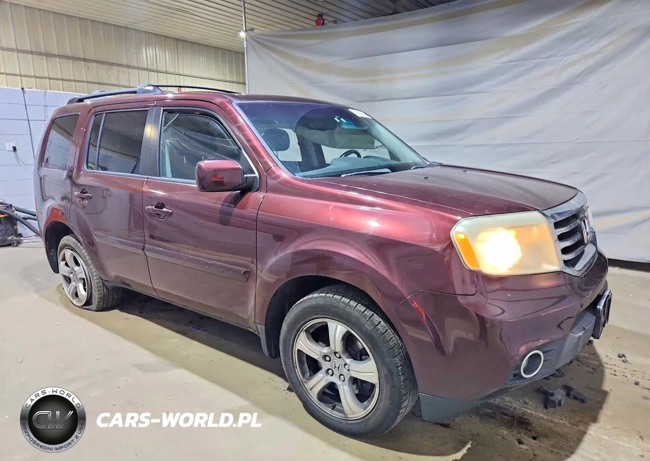 2014 Honda Pilot Exl VIN:5FNYF4H55EB022514 - 4