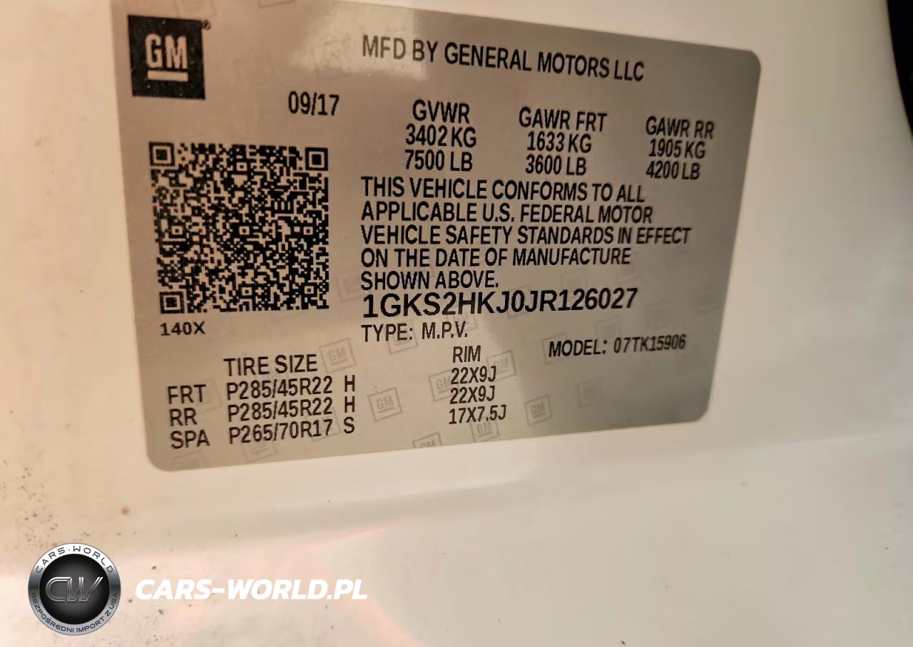 2018 GMC Yukon Xl Denali VIN:1GKS2HKJ0JR126027 - 13