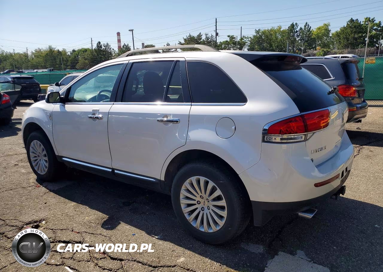 2011 Lincoln Mkx VIN:2LMDJ6JK7BBJ23409 - 2