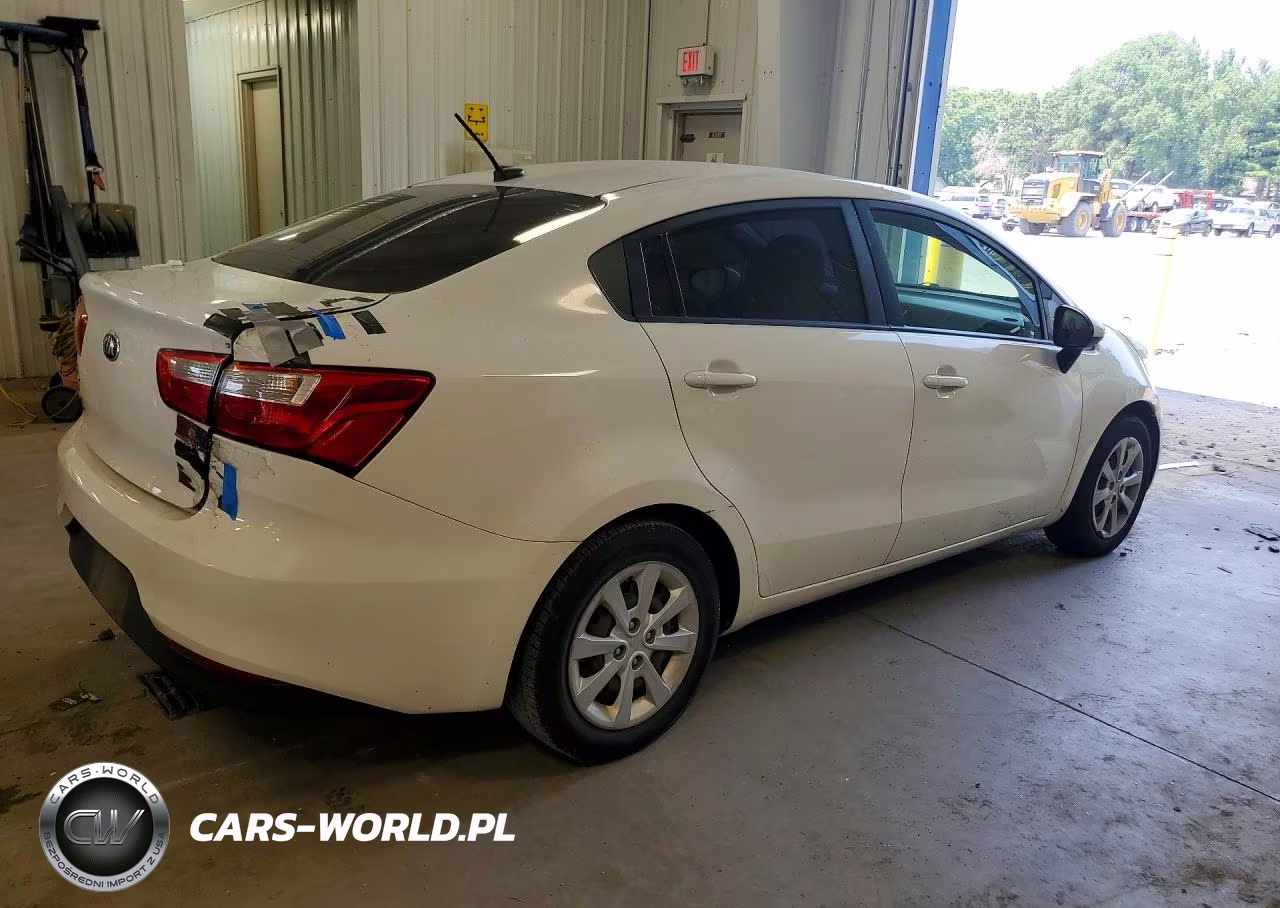 2015 Kia Rio VIN:KNADM4A38H6025661 - 3