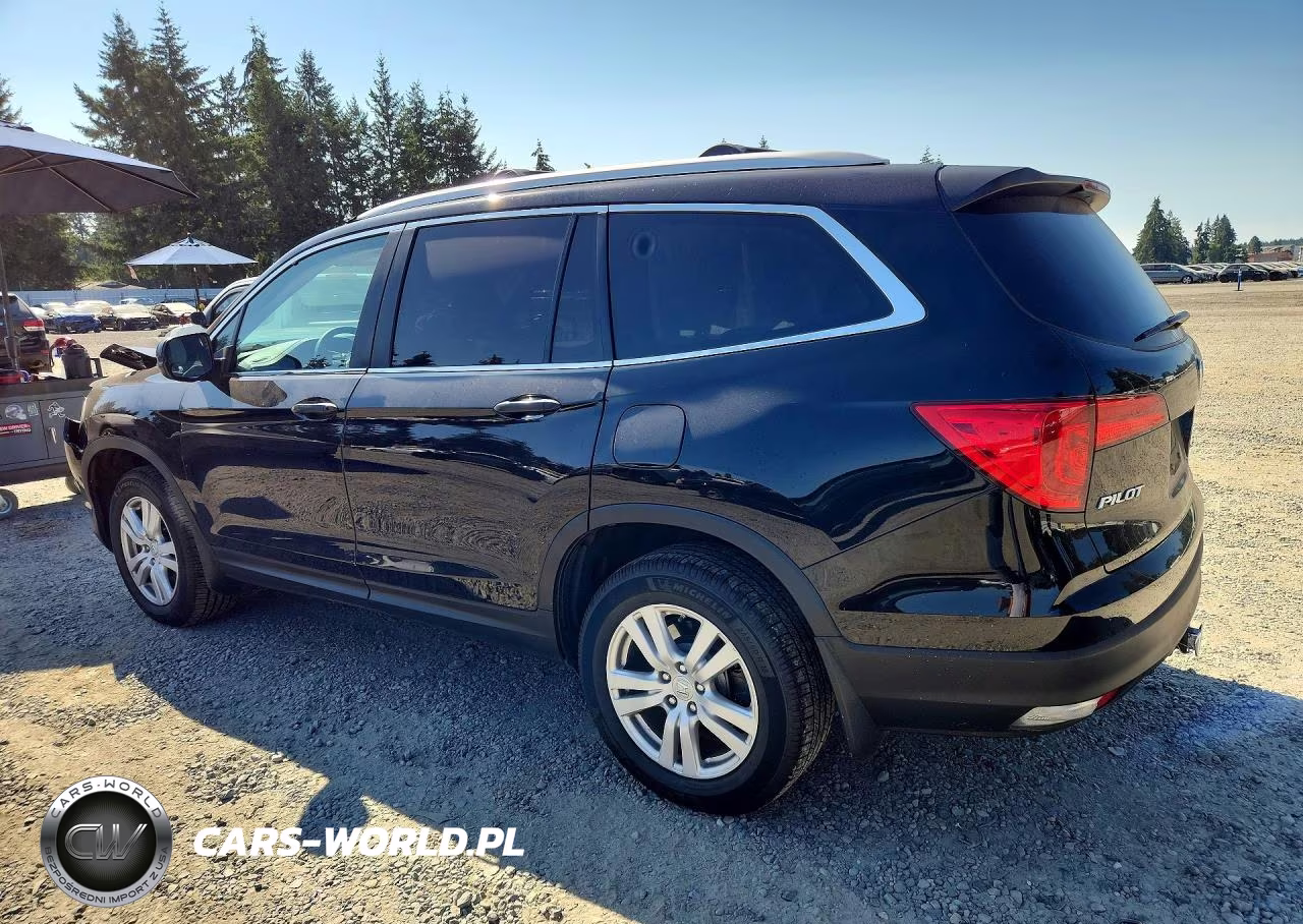 2016 Honda Pilot Lx VIN:5FNYF6H17GB080684 - 2