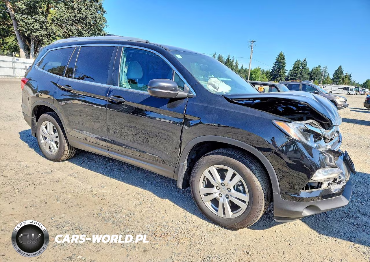 2016 Honda Pilot Lx VIN:5FNYF6H17GB080684 - 4