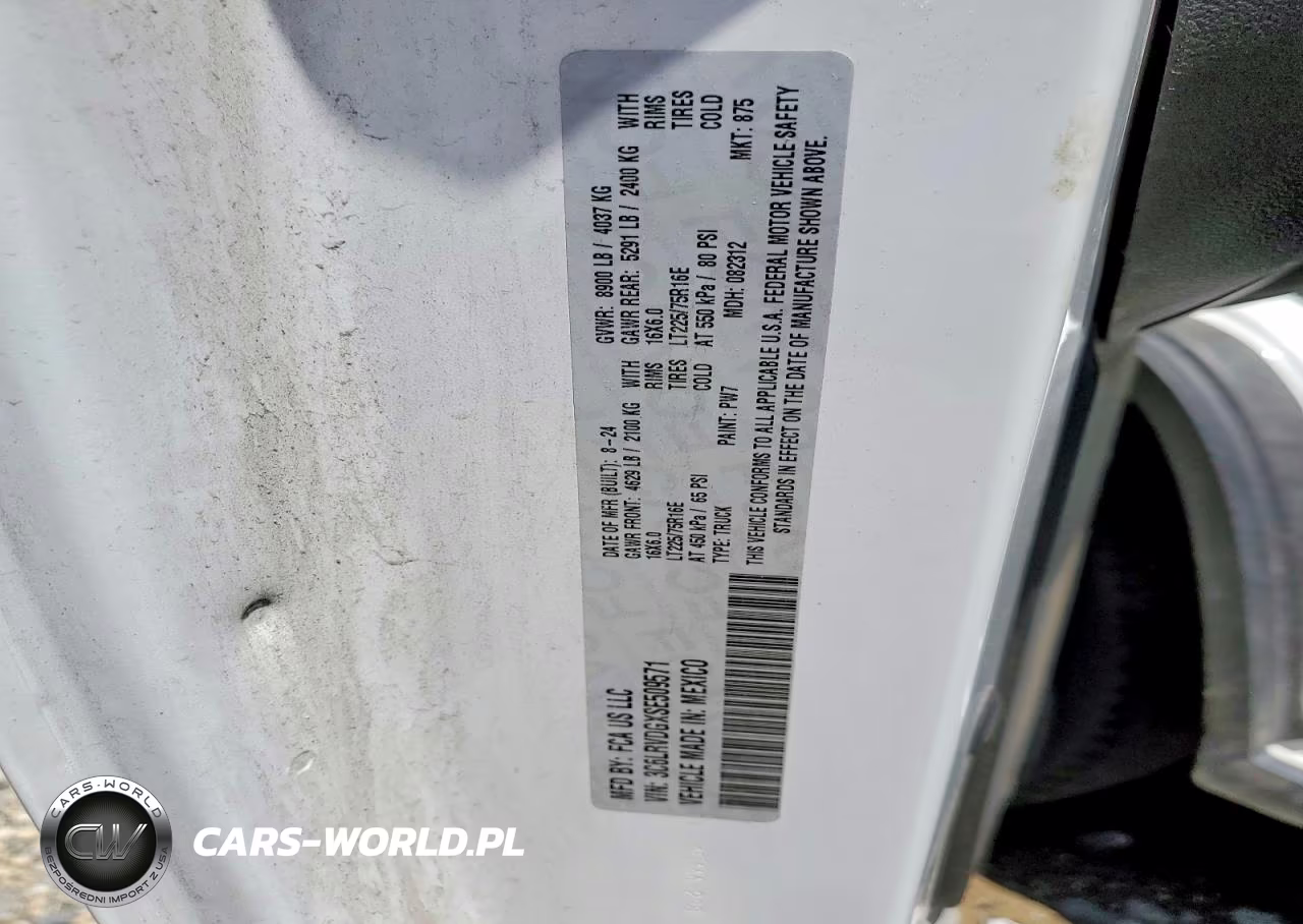 2025 Ram Promaster 2500 Delivery Van VIN:3C6LRVDGXSE509571 - 13