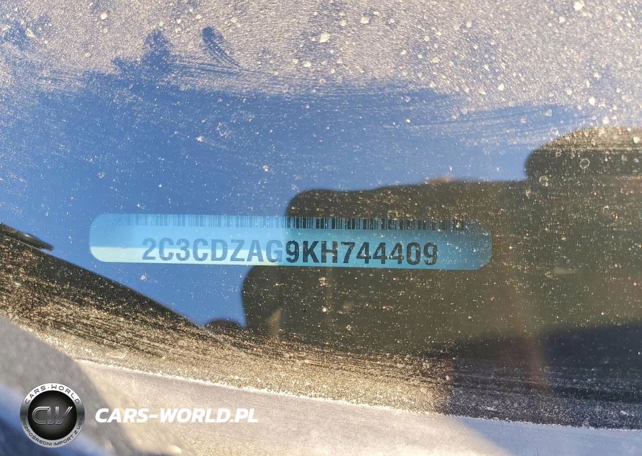 2019 Dodge Challenger Sxt VIN:2C3CDZAG9KH744409 - 13