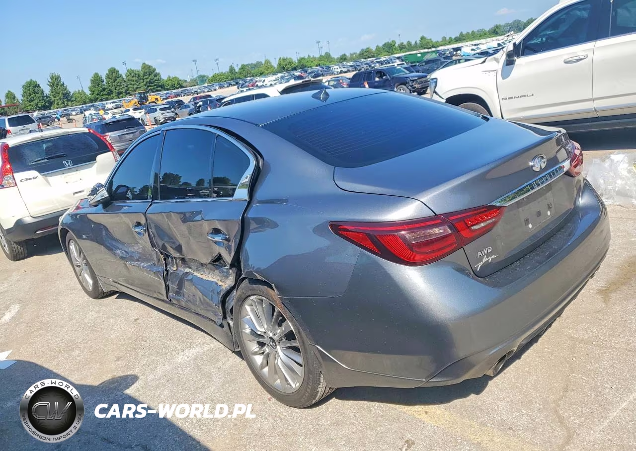 2019 Infiniti Q50 3.0T Luxe VIN:JN1EV7AR0KM591667 - 2