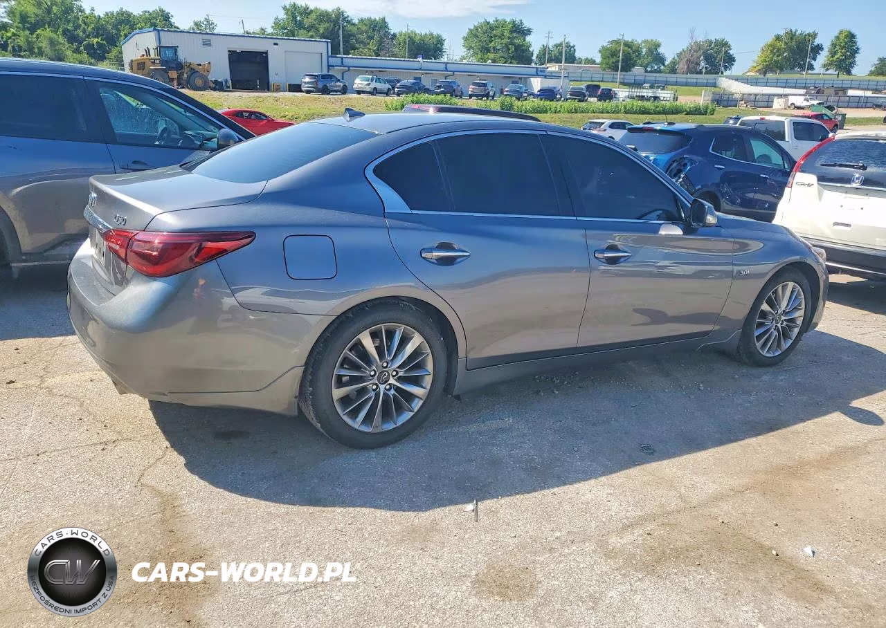2019 Infiniti Q50 3.0T Luxe VIN:JN1EV7AR0KM591667 - 3