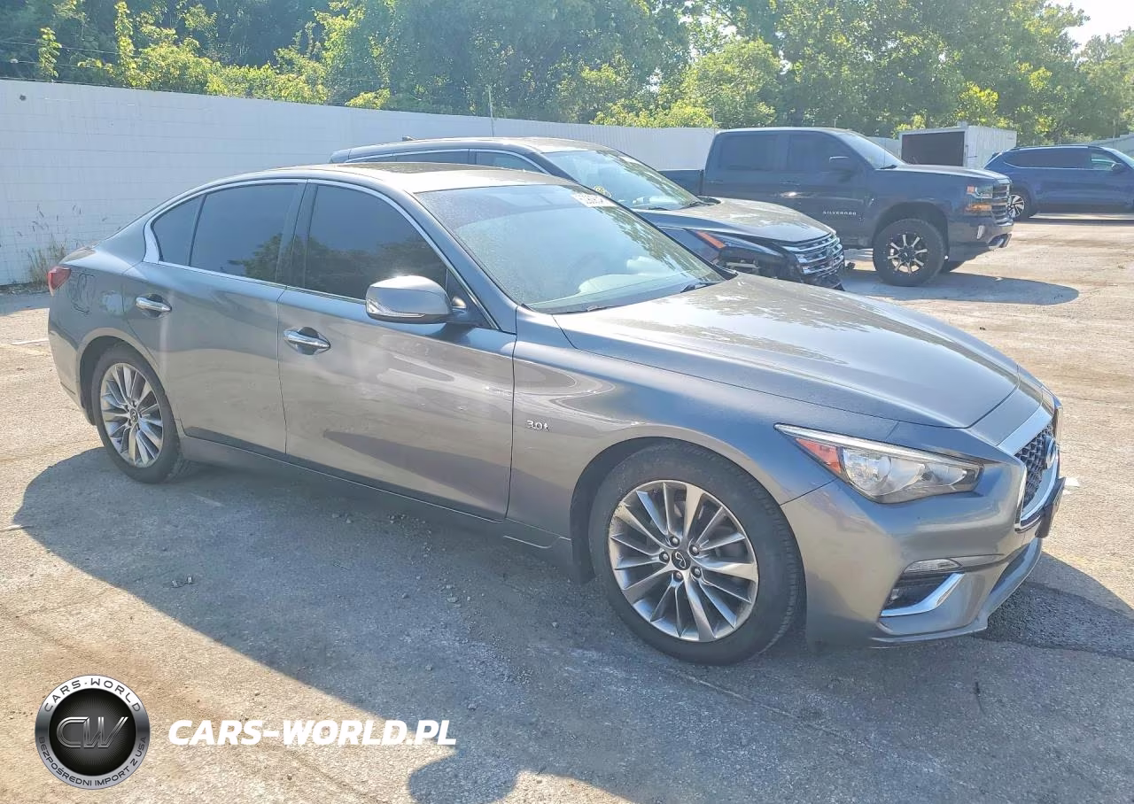 2019 Infiniti Q50 3.0T Luxe VIN:JN1EV7AR0KM591667 - 4