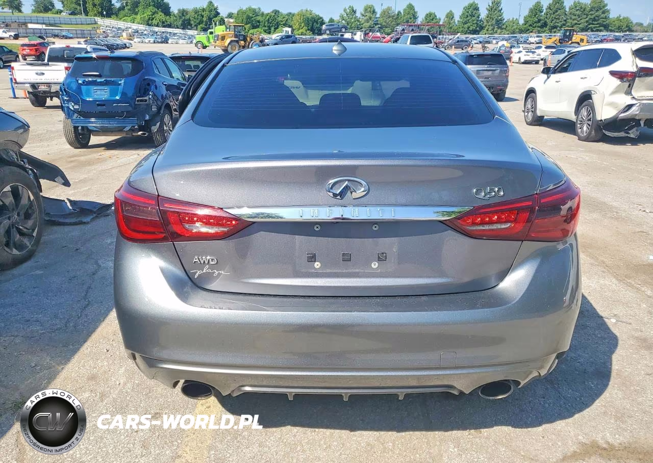 2019 Infiniti Q50 3.0T Luxe VIN:JN1EV7AR0KM591667 - 6