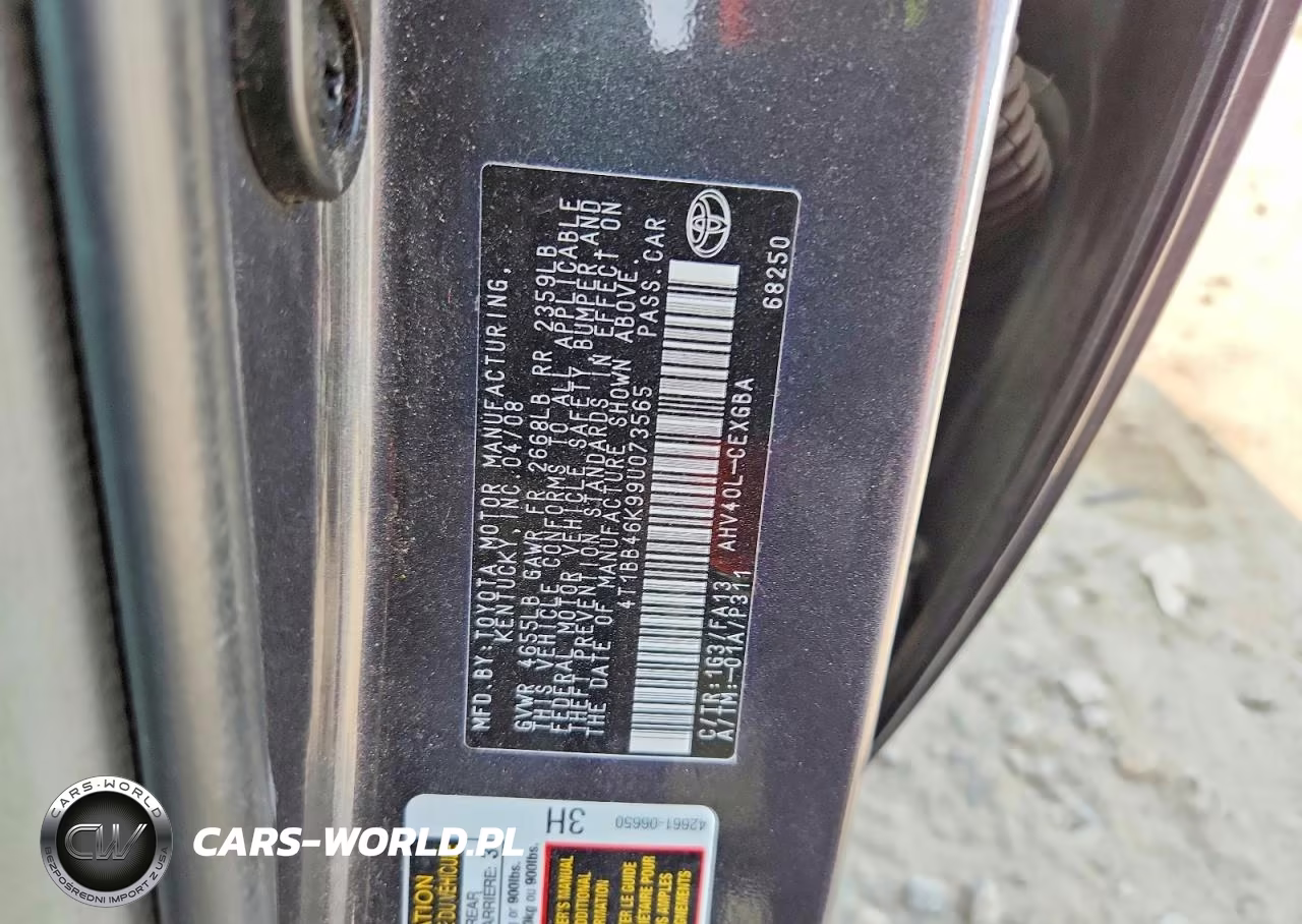 2009 Toyota Camry Hybrid VIN:4T1BB46K99U073565 - 12