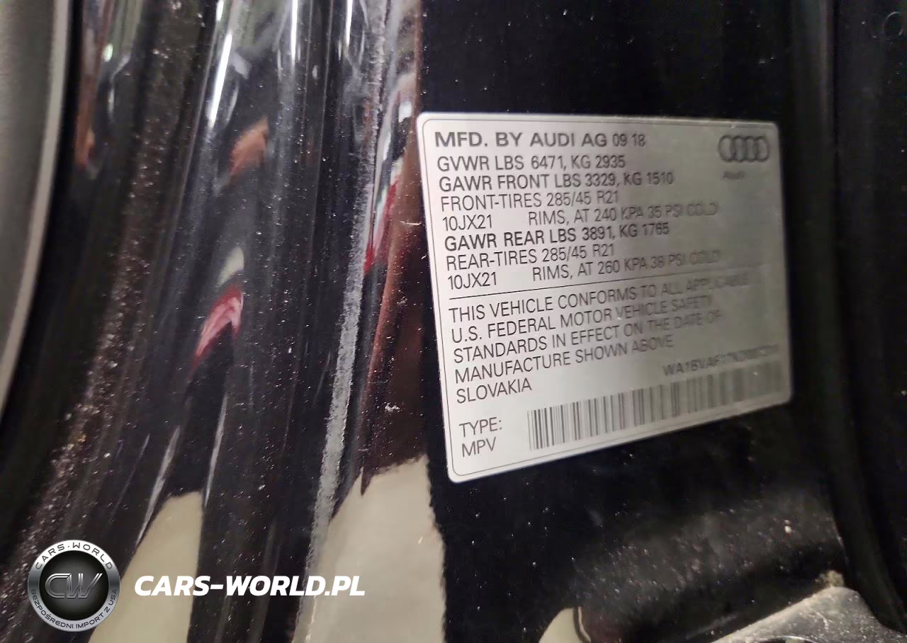 2019 Audi Q8 Premium Plus VIN:WA1BVAF17KD007310 - 13