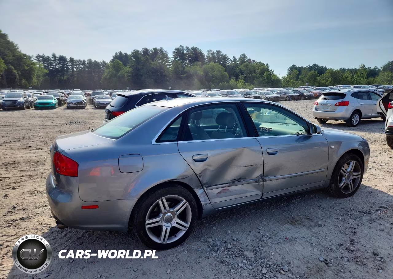 2007 Audi A4 2.0T Quattro VIN:WAUDF78E27A129299 - 3