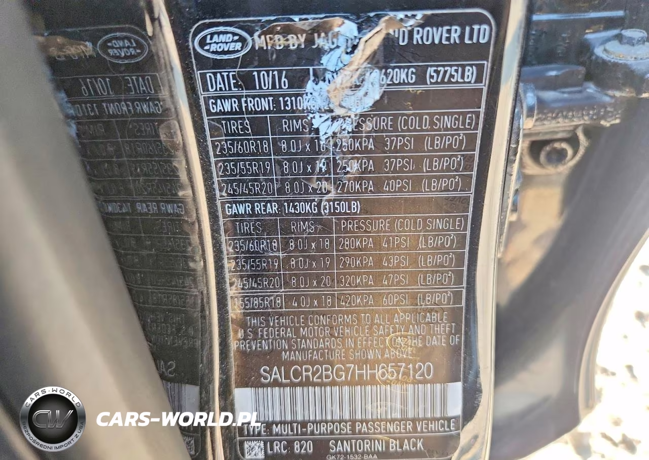 2017 Land Rover Discovery Sport Hse VIN:SALCR2BG7HH657120 - 13