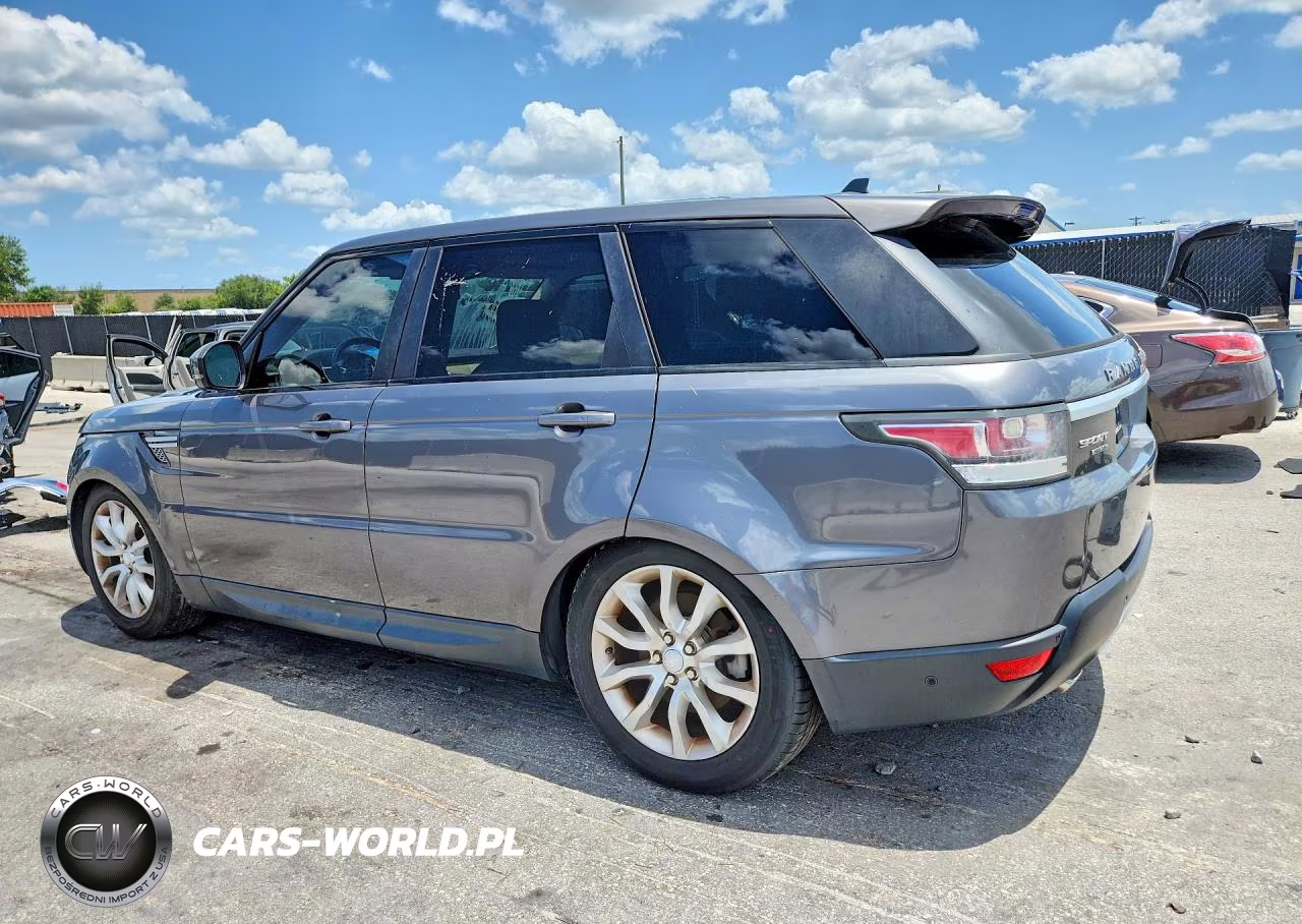 2016 Land Rover Range Rover Sport Hse VIN:SALWR2KF1GA641829 - 2