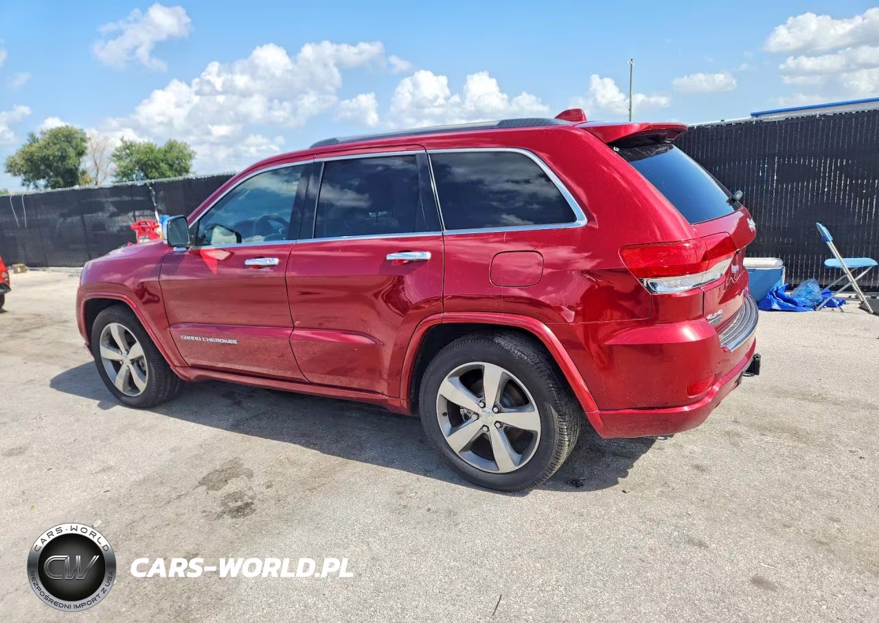 2014 Jeep Grand Cherokee Overland VIN:1C4RJFCM5EC384031 - 2