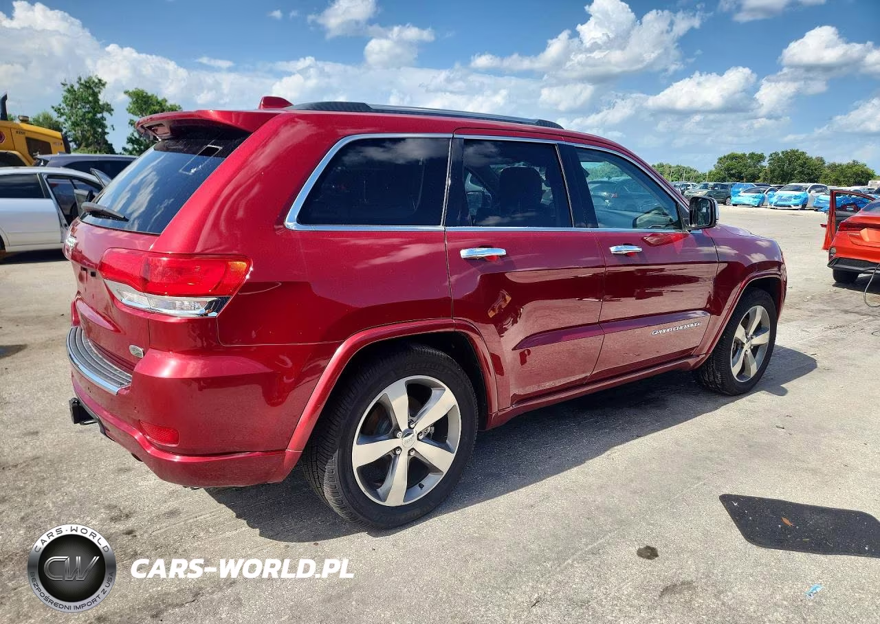 2014 Jeep Grand Cherokee Overland VIN:1C4RJFCM5EC384031 - 3