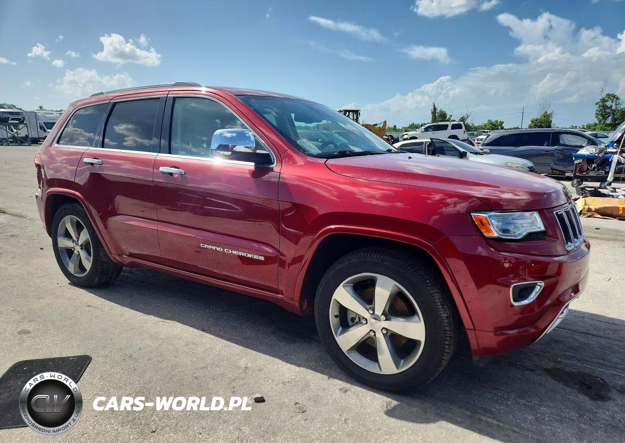 2014 Jeep Grand Cherokee Overland VIN:1C4RJFCM5EC384031 - 4
