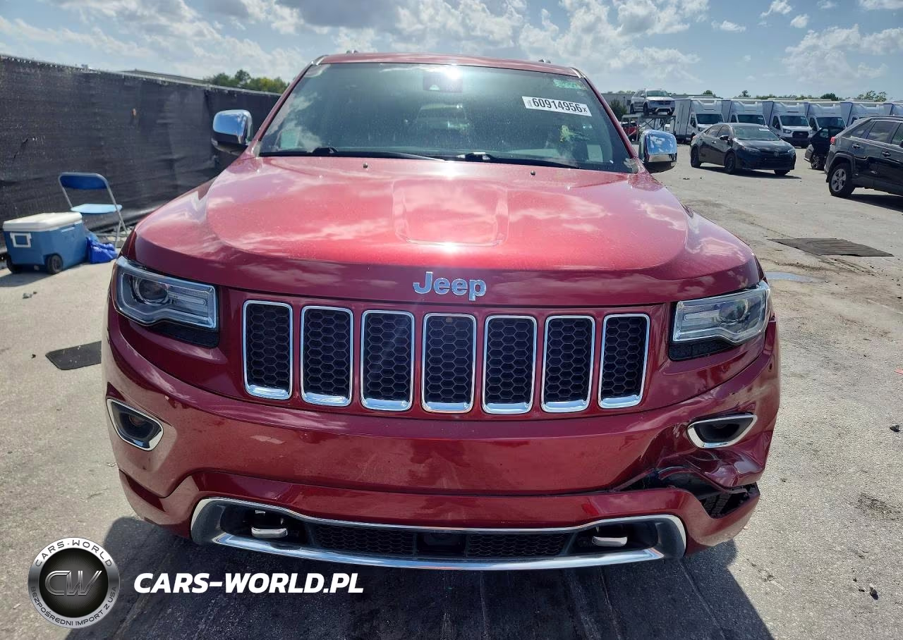 2014 Jeep Grand Cherokee Overland VIN:1C4RJFCM5EC384031 - 5