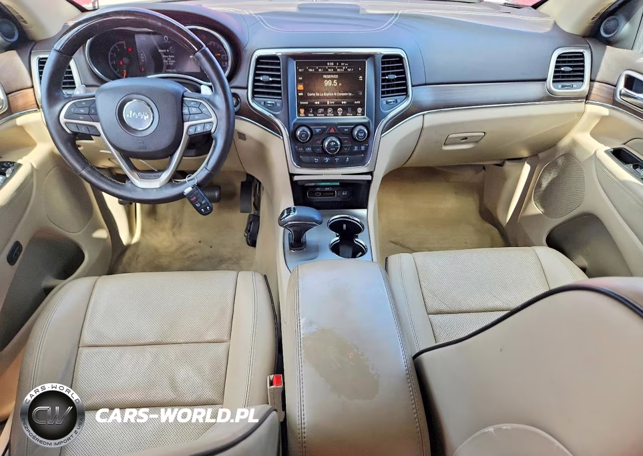 2014 Jeep Grand Cherokee Overland VIN:1C4RJFCM5EC384031 - 8