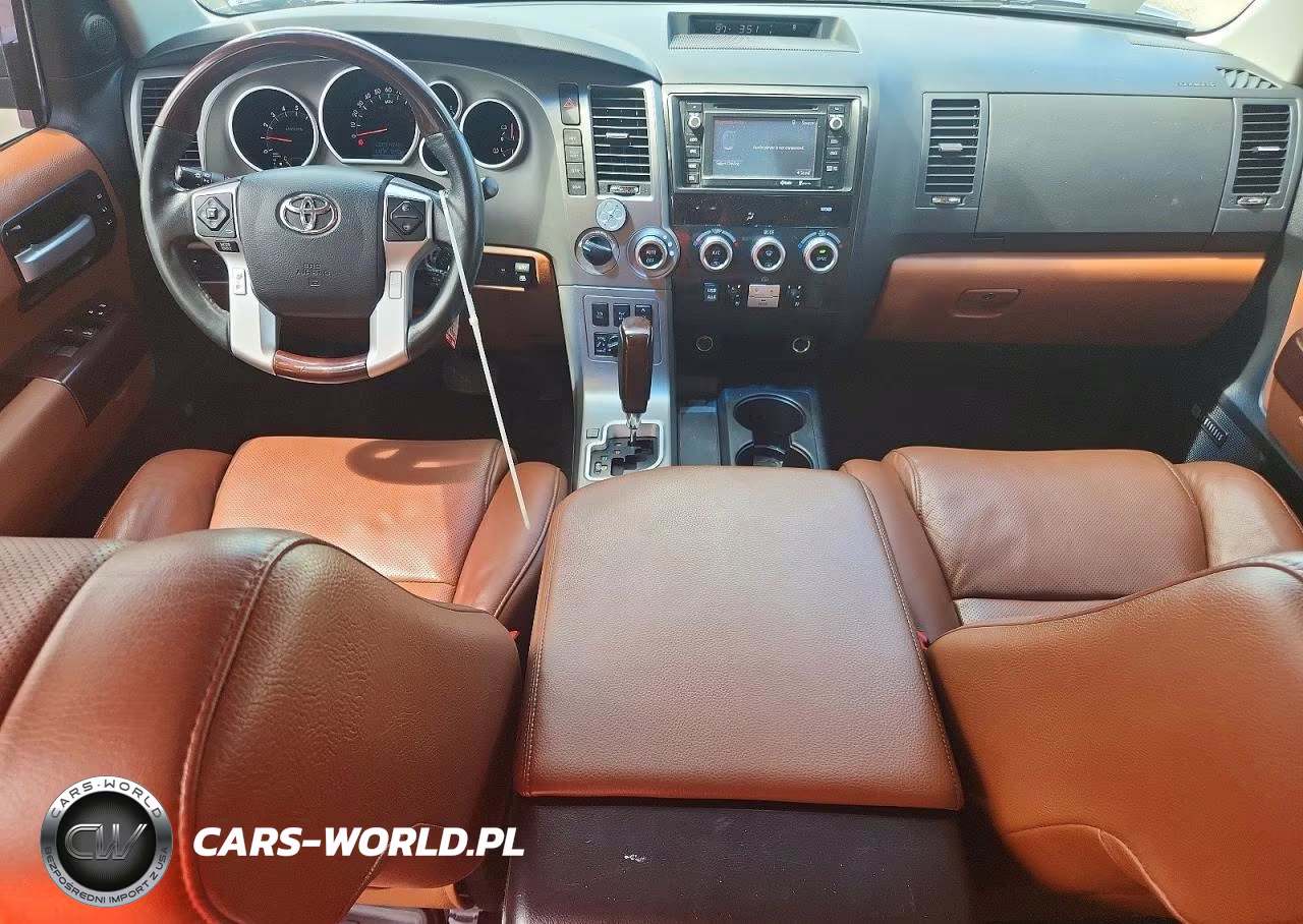 2014 Toyota Sequoia Platinum VIN:5TDDW5G17ES106414 - 8