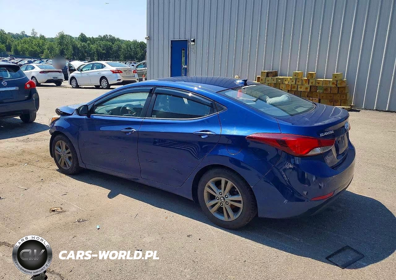 2016 Hyundai Elantra Se VIN:5NPDH4AE0GH751303 - 2