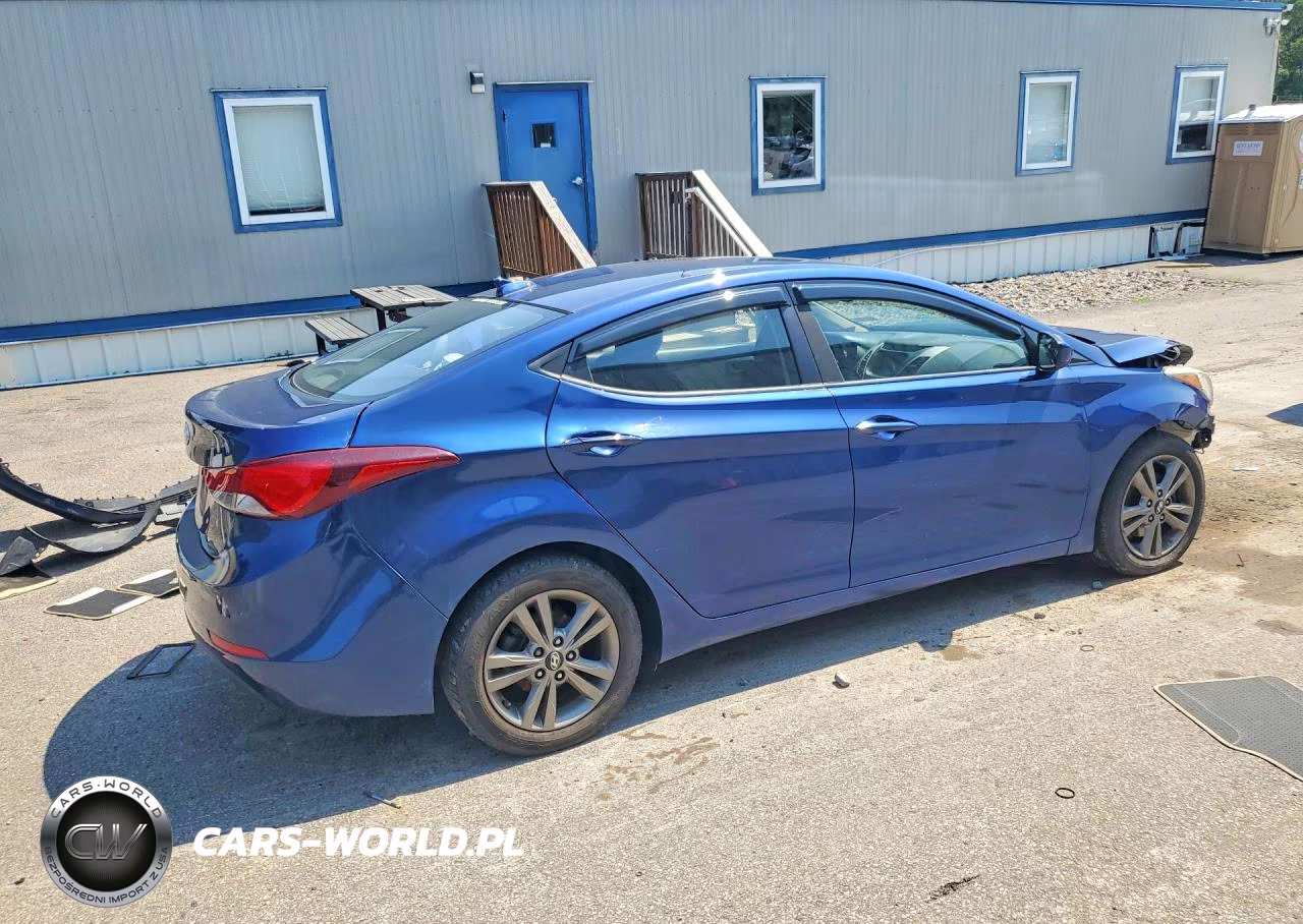 2016 Hyundai Elantra Se VIN:5NPDH4AE0GH751303 - 3
