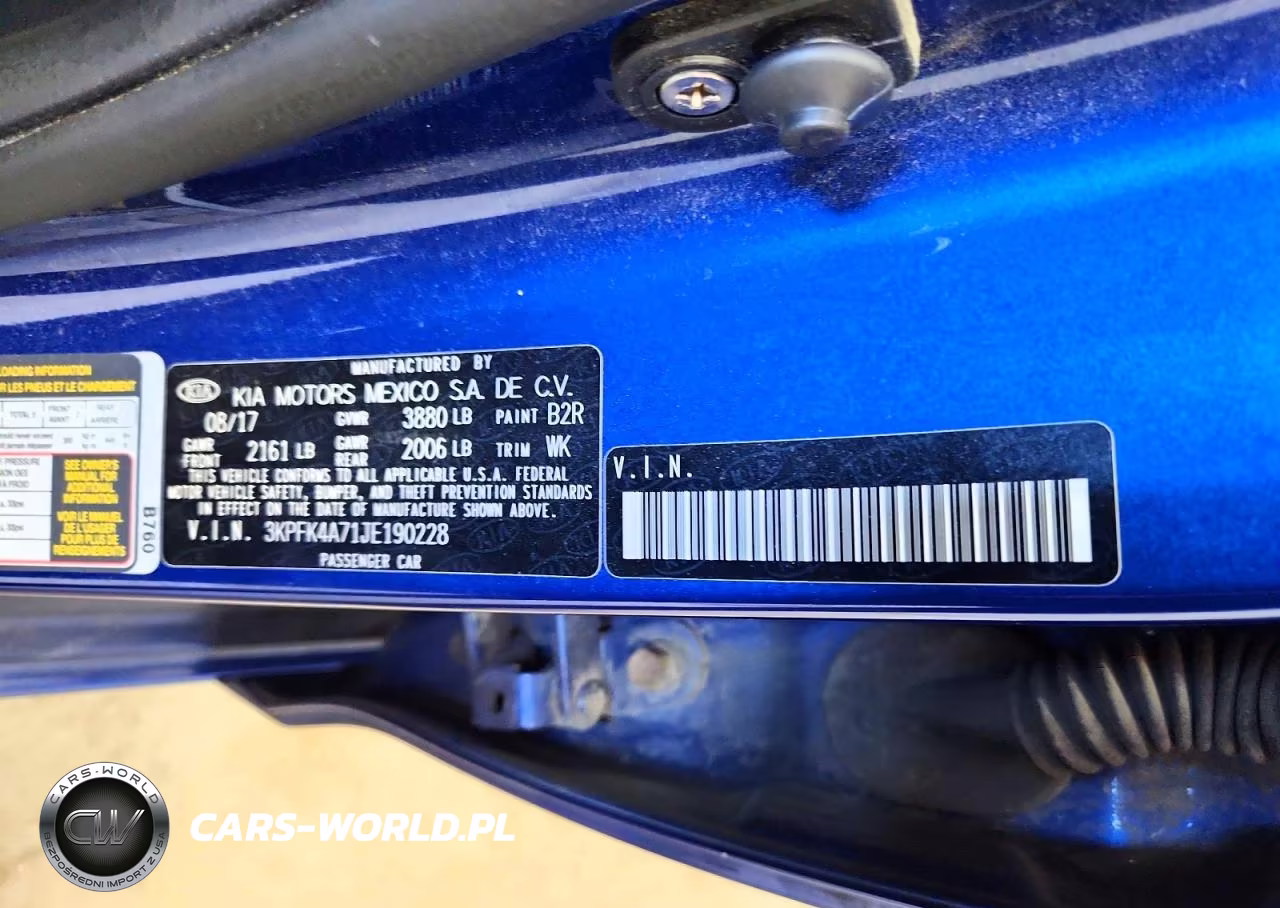 2018 Kia Forte Lx VIN:3KPFK4A71JE190228 - 12