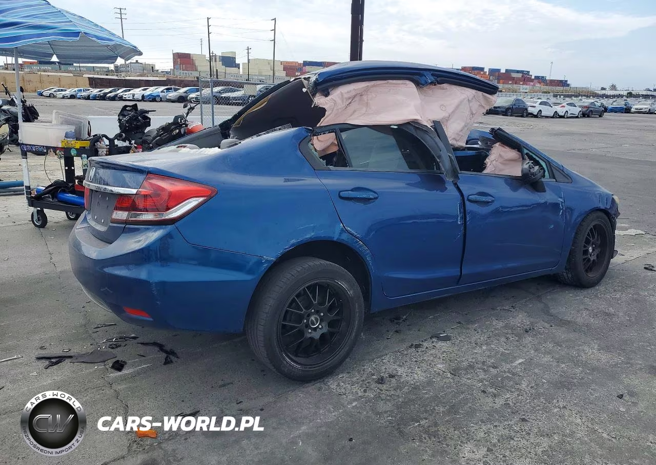 2014 Honda Civic Lx VIN:19XFB2F51EE209930 - 3