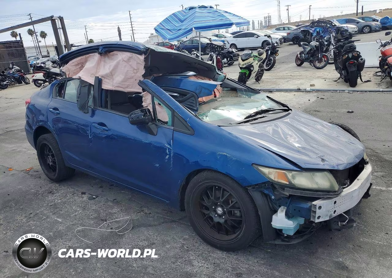 2014 Honda Civic Lx VIN:19XFB2F51EE209930 - 4