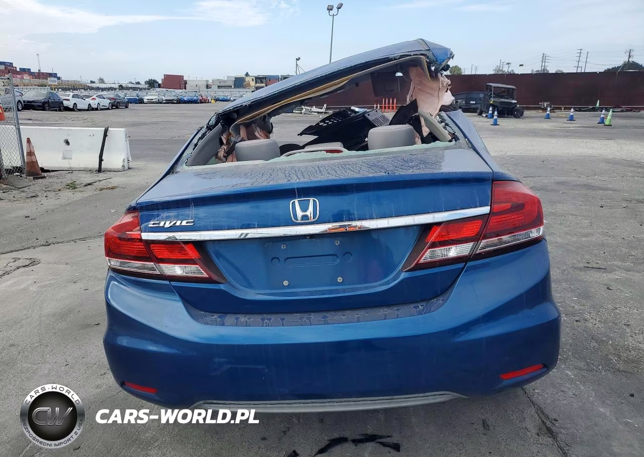 2014 Honda Civic Lx VIN:19XFB2F51EE209930 - 6
