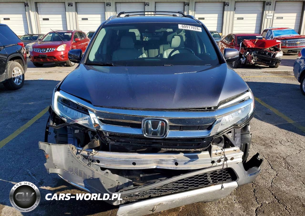 2022 Honda Pilot Touring VIN:5FNYF6H65NB051662 - 5