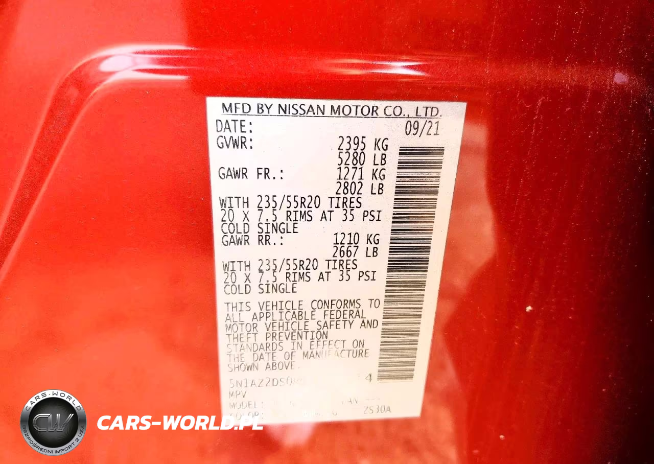 2021 Nissan Murano Platinum VIN:5N1AZ2DS0MC145914 - 13