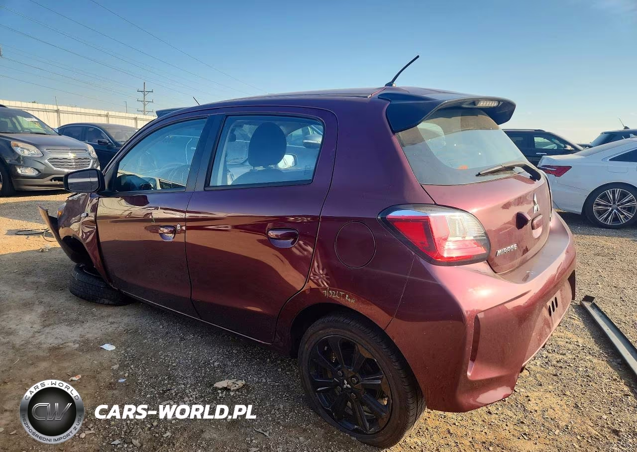 2022 Mitsubishi Mirage Se VIN:ML32AWHJ6NH005043 - 2