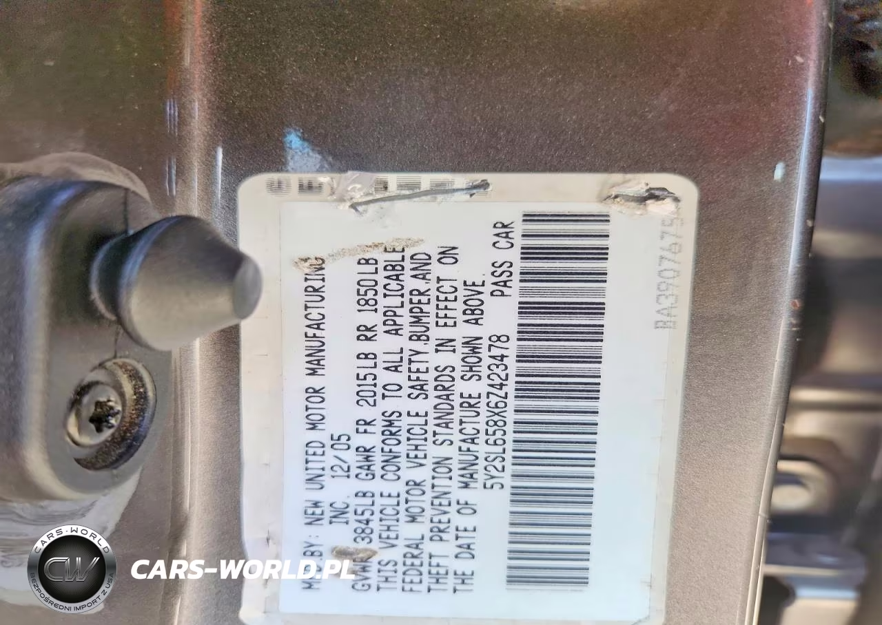 2006 Pontiac Vibe VIN:5Y2SL658X6Z423478 - 12