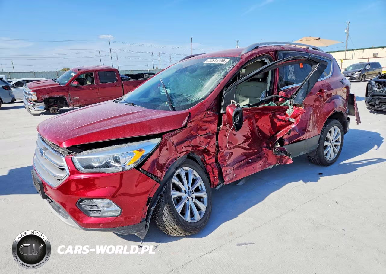 2017 Ford Escape Titanium VIN:1FMCU0J92HUC94757 - 1
