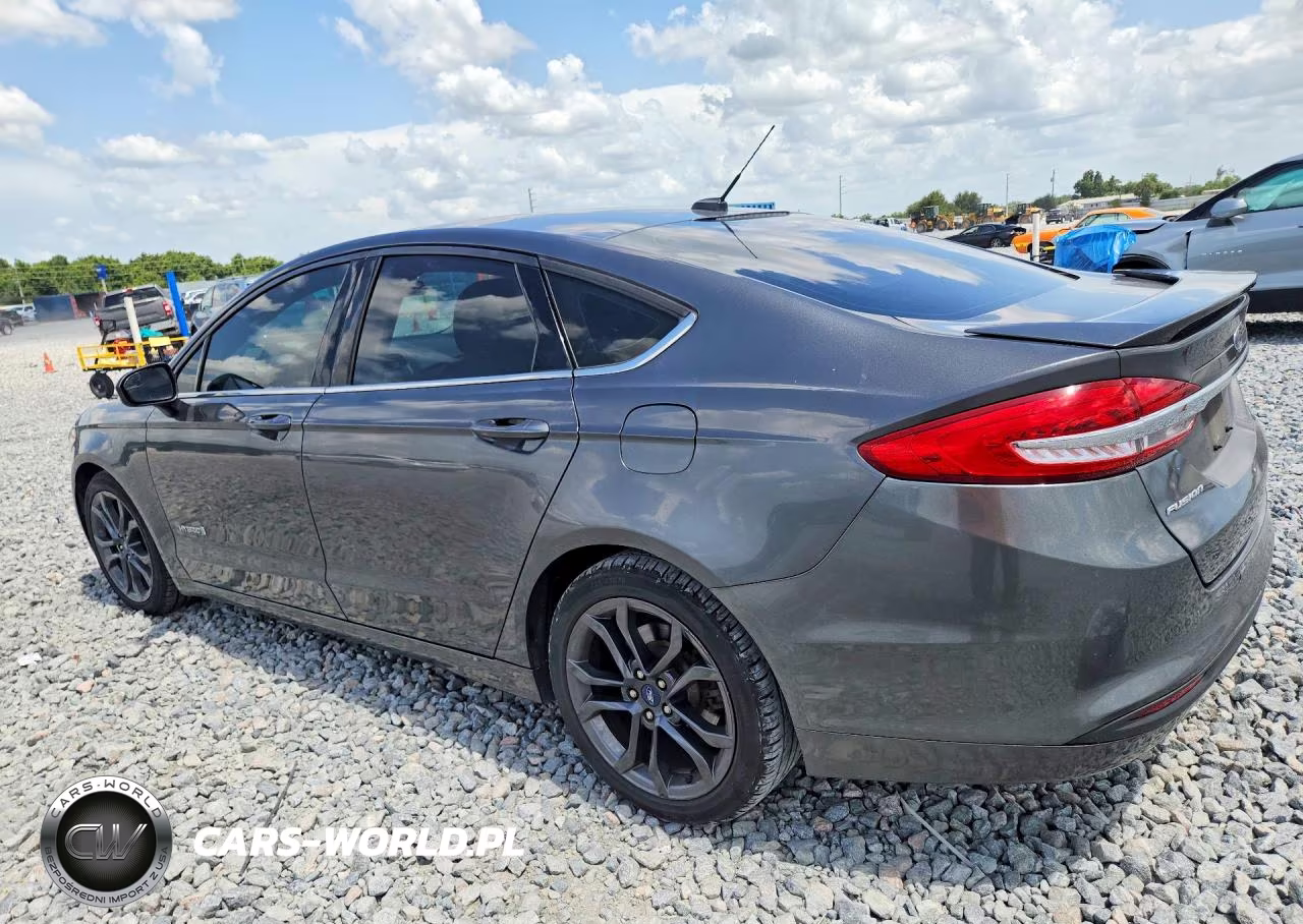 2018 Ford Fusion Se Hybrid VIN:3FA6P0LU5JR274211 - 2