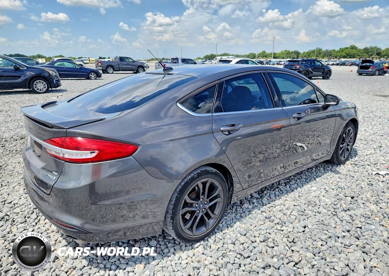 2018 Ford Fusion Se Hybrid VIN:3FA6P0LU5JR274211 - 3