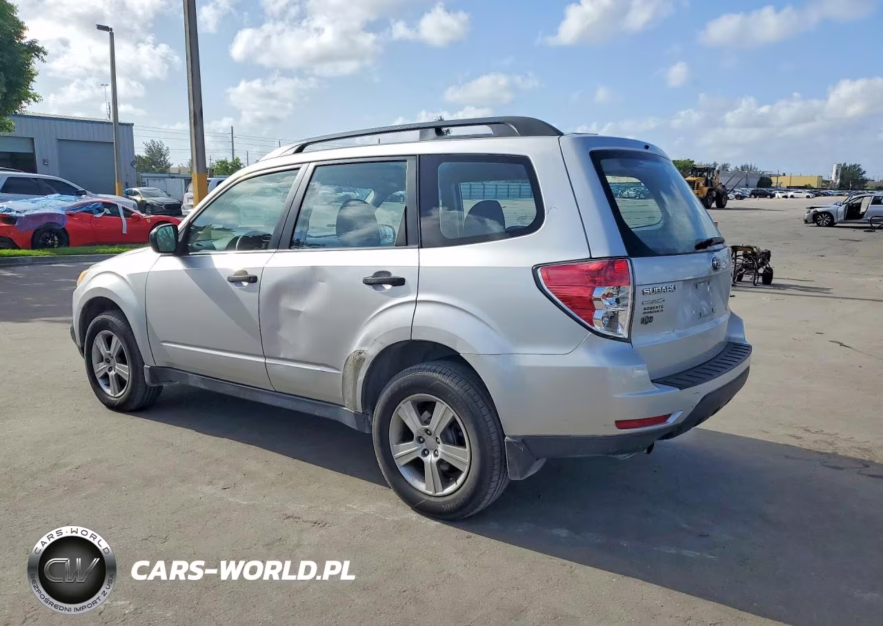 2011 SUBARU FORESTER 2.5X VIN:JF2SHABC3BH717061 - 2