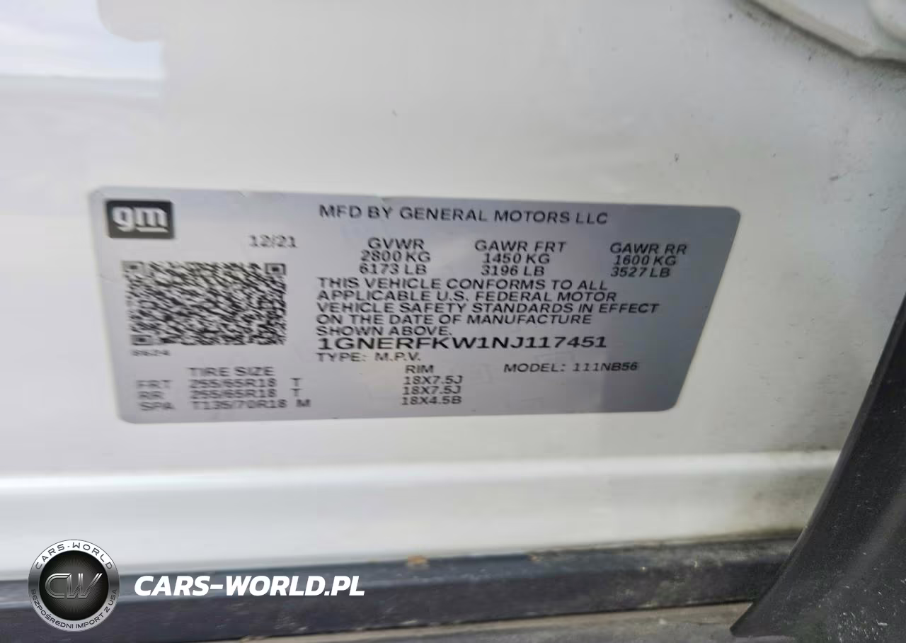 2022 Chevrolet Traverse Ls VIN:1GNERFKW1NJ117451 - 13