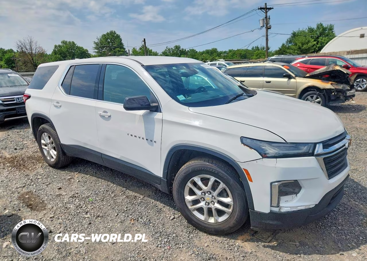 2022 Chevrolet Traverse Ls VIN:1GNERFKW1NJ117451 - 4