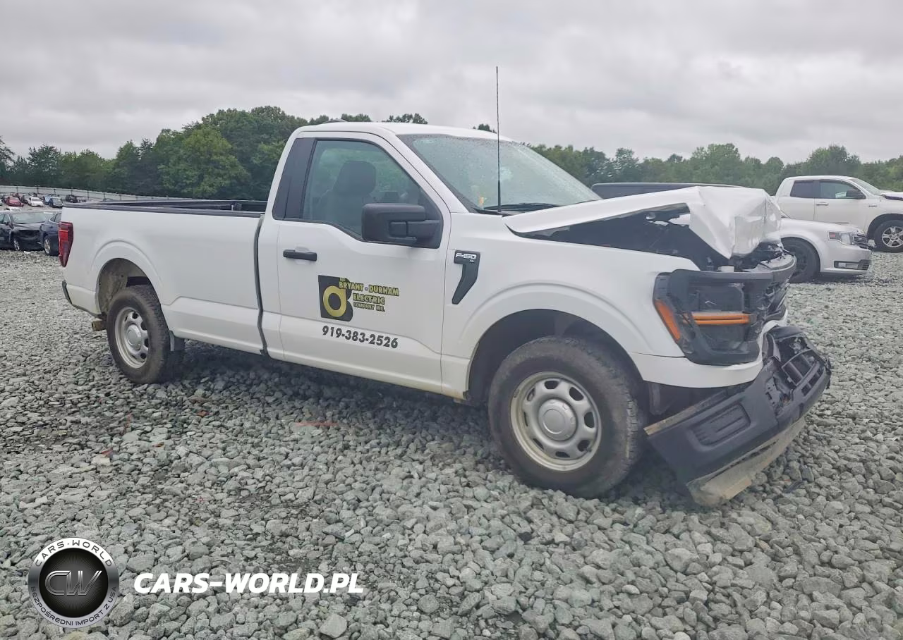 2024 Ford F150 Xl VIN:1FTMF1KP4RKF73940 - 4
