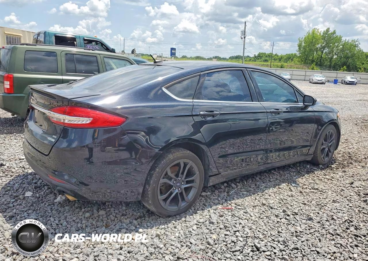 2018 Ford Fusion Se VIN:3FA6P0HD8JR279735 - 3