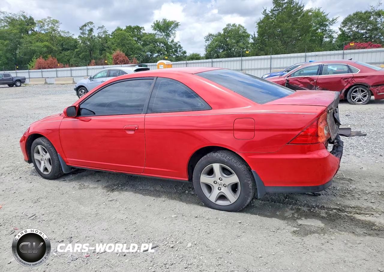 2004 Honda Civic Ex VIN:1HGEM21914L016975 - 2
