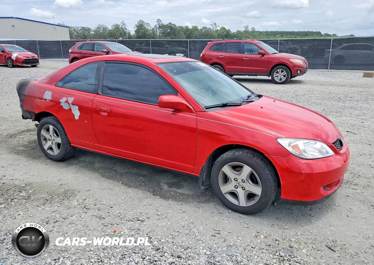 2004 Honda Civic Ex VIN:1HGEM21914L016975 - 4
