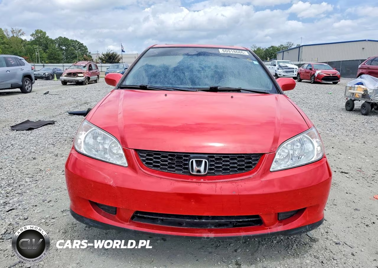 2004 Honda Civic Ex VIN:1HGEM21914L016975 - 5