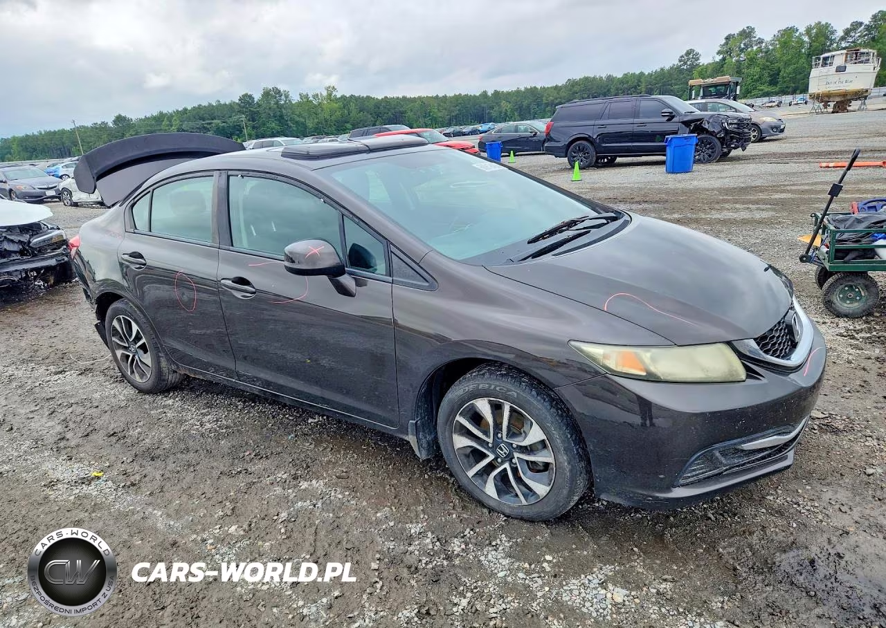 2013 Honda Civic Ex VIN:19XFB2F80DE200015 - 4