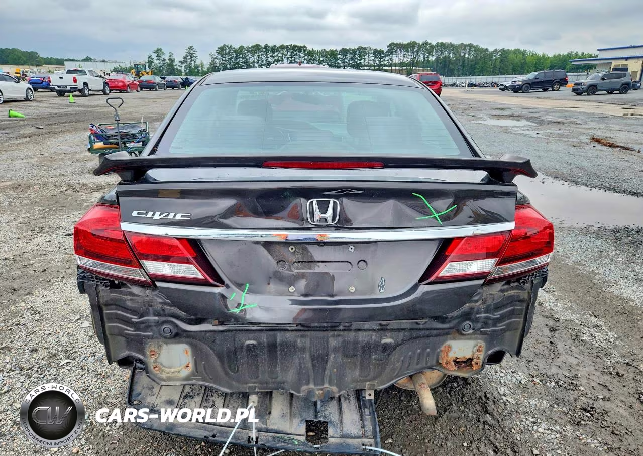 2013 Honda Civic Ex VIN:19XFB2F80DE200015 - 6