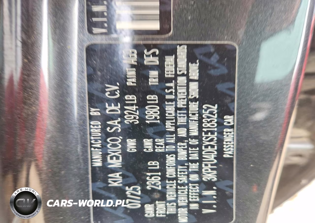 2025 Kia K4 Ex VIN:3KPFU4DEXSE183252 - 13