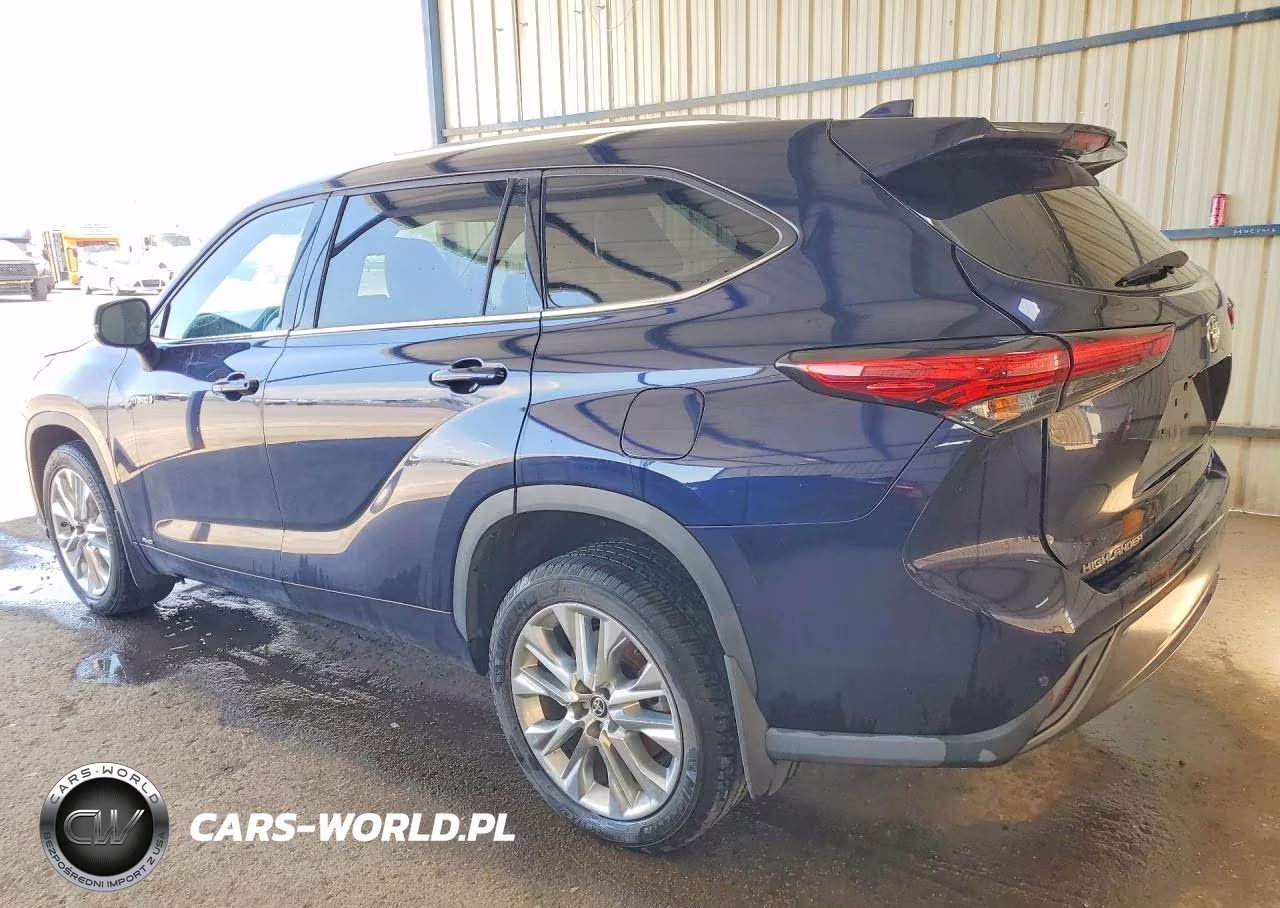 2021 Toyota Highlander Hybrid Limited VIN:5TDXBRCH9MS017526 - 2